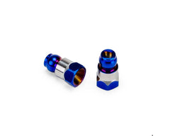 JConcepts RC10B7/B7D 10mm Fin Titanium Rear Stand-Off (Black) (2) (Blue or Black) (2)-JCO5160
