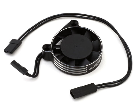J&T Bearing Co. 40mm Machined Aluminum High RPM Fan (Black)-JTB-JT10677