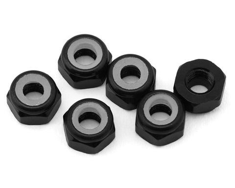 J&T Bearing Co. 3mm 7075 Aluminum Lock Nuts (6)