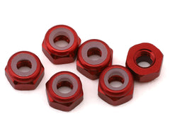 J&T Bearing Co. 3mm 7075 Aluminum Lock Nuts (6)
