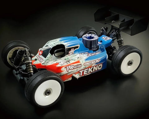 Leadfinger Racing Tekno NB/EB48 2.2 V2 Beretta 1/8 Buggy Body (Clear)