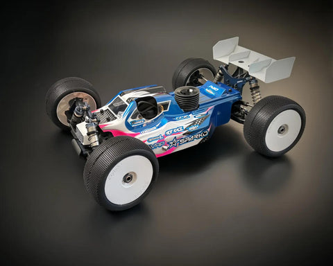 Leadfinger Racing Sparko F8T V2 Beretta 1/8 Truggy Body (Clear)-LFRT4043