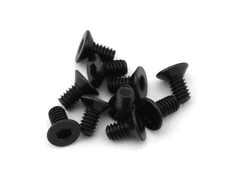 Mugen Seiki 2x4mm Flat Head Screws (10)