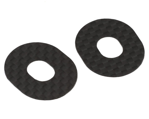 Position 1 RC .5mm Carbon Fiber Oval Body Spacer (2)-NEV100084POS