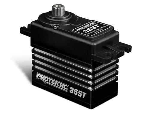 ProTek RC 355T Standard Brushless "High Torque" Metal Gear Servo (High Voltage)-PTK-355T