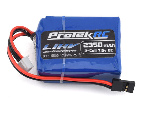 ProTek RC HV LiPo Receiver Battery Pack (HB/TLR 8IGHT) (7.6V/2350mAh) (w/Balancer Plug)-PTK-5500