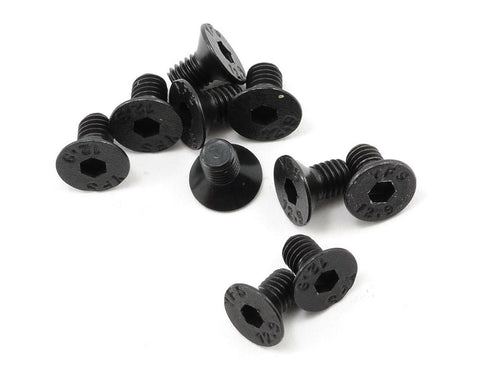 ProTek RC 3x5mm "High Strength" Flat Head Screws (10)-PTK-H-2200
