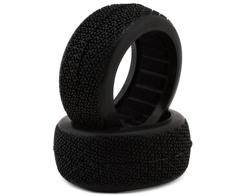 Raw Speed RC Triad 1/8 Off-Road Buggy Tire w/Black Inserts (2)-RWS180117