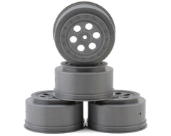 Tekno RC TR606 SCT Offset Short Course Wheels (Black-Yellow-White-Grey) (4) w/12mm Hex