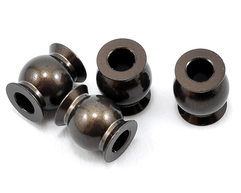 Tekno RC Aluminum 6.8mm Flanged Pivot Ball Set (4)