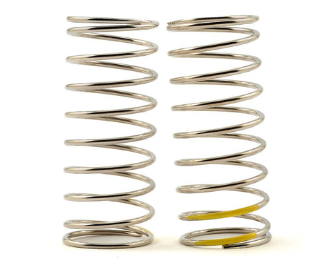 Tekno RC Low Frequency 57mm Front Shock Spring Set (Yellow - 4.44lb/in) (1.6x9.75)-TKR6105