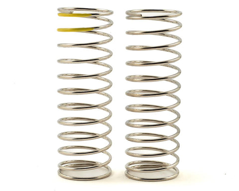 Tekno RC Low Frequency 70mm Rear Shock Spring Set (Yellow - 2.56lb/in) (1.5x12.5)-TKR6115