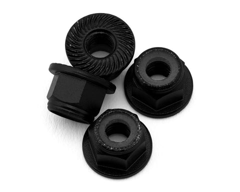 UpGrade RC Aluminum 4mm Serrated Wheel Nuts (4)