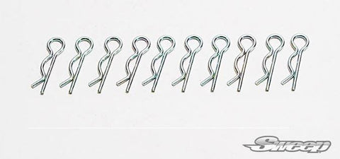 Sweep Stay-put 1/8 and SCT body clips (10pc set)