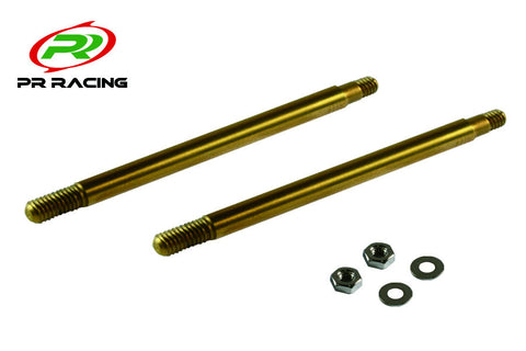 xPR Racing Rear Shock Shaft (Titanium) (53mm) (2pcs)