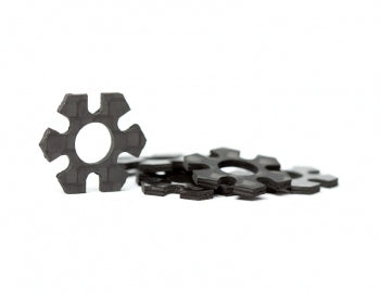 AVID - 12mm Hex Track Width Spacers | 1mm Carbon | 5 pack