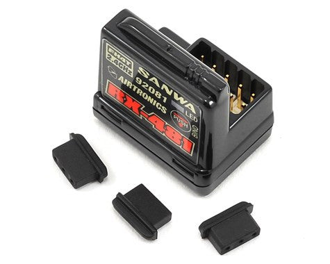 Sanwa RX-481 2.4GHz 4-Channel FHSS-4 Receiver w/Internal Antenna Sanwa RX-481 2.4GHz 4-Channel FHSS-4 Receiver w/Internal Antenna