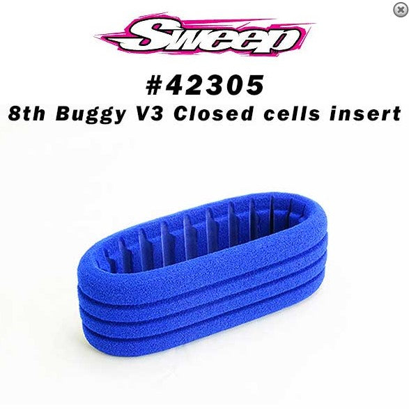 Sweep - 8th Buggy V4 Indigo C9 Cloud9 Closed Cell Foams (4pc set)