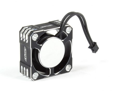 AVID - Aluminum HV High Speed Cooling Fan | Black/Silver | 25mm