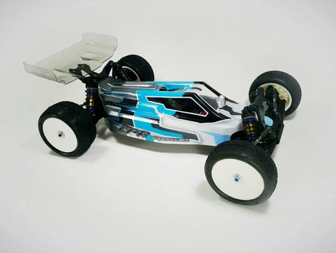 Leadfinger A2 Tactic - Leadfinger A2 Tactic body (clear) w/ 2 wing set for AE B6.1/ B6.2 2wd buggy