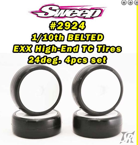 Sweep 10th TC EXX24 R3PX 4pc Tire set