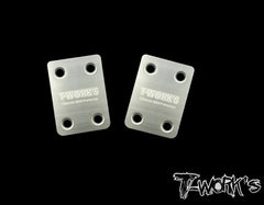 T-Work's TO-220-MBX8 Stainless Steel Rear Chassis Skid Protector