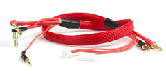 AVID - 2S Charge Lead Cable w/4mm & 5mm Bullet Connector (2') (various colours)