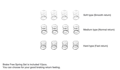 Muchmore Racing  Brake Free Spring Set 12pcs