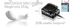XR10 PRO Stock Spec, 1S Sensored Brushless ESC