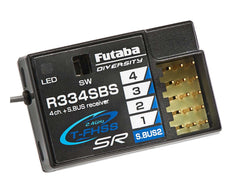 Futaba 4PM Plus 4-Channel 2.4GHz T-FHSS Radio System w/R334SBS Receiver