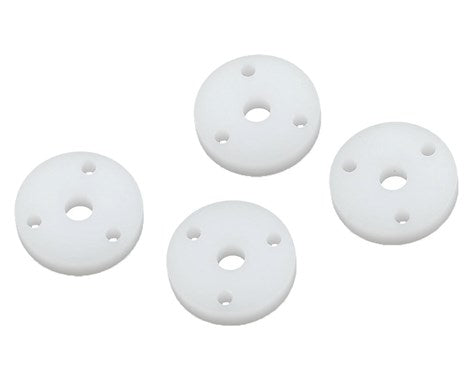 Team Associated Factory Team V2 Flat Mount Shock Piston Set (3x1.4mm)(4) 12mm Big Bore