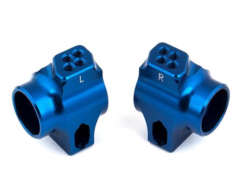 Team Associated B6/B6D Factory Team Aluminum Rear Hub Set (Blue)
