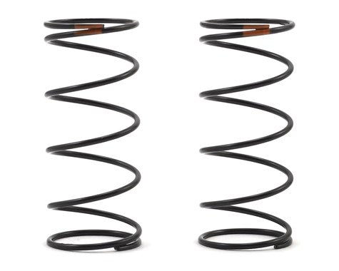 Team Associated 12mm Front Shock Spring (2) (Orange/5.10lbs) (44mm Long)