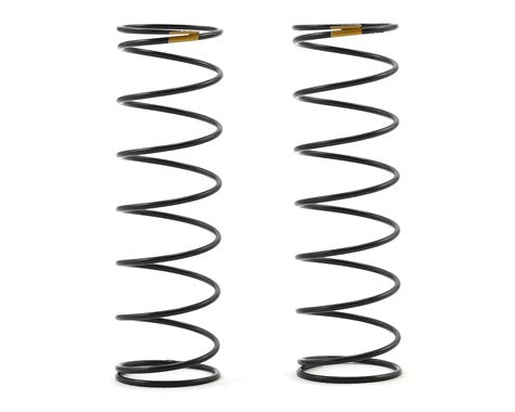 Team Associated 12mm Rear Shock Spring (Yellow/2.30lbs)