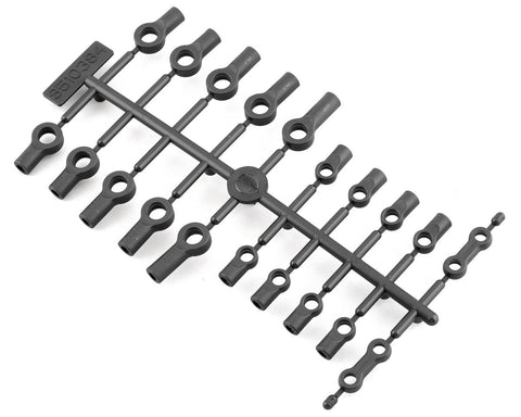 Team Associated RC10B6.4 13mm Shock Rod End Set-ASC91997