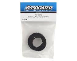 Team Associated RC10B74 Center Differential Spur Gear Set (72T & 78T)