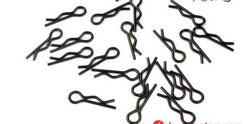 DDM Steel Body Clips (8mm) for 1/5 and 1/8 Scale (Set of 20)