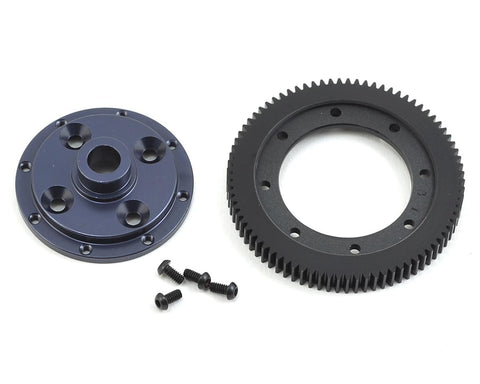 Exotek EB410 48P Machined Spur Gear & Mounting Plate (81T)