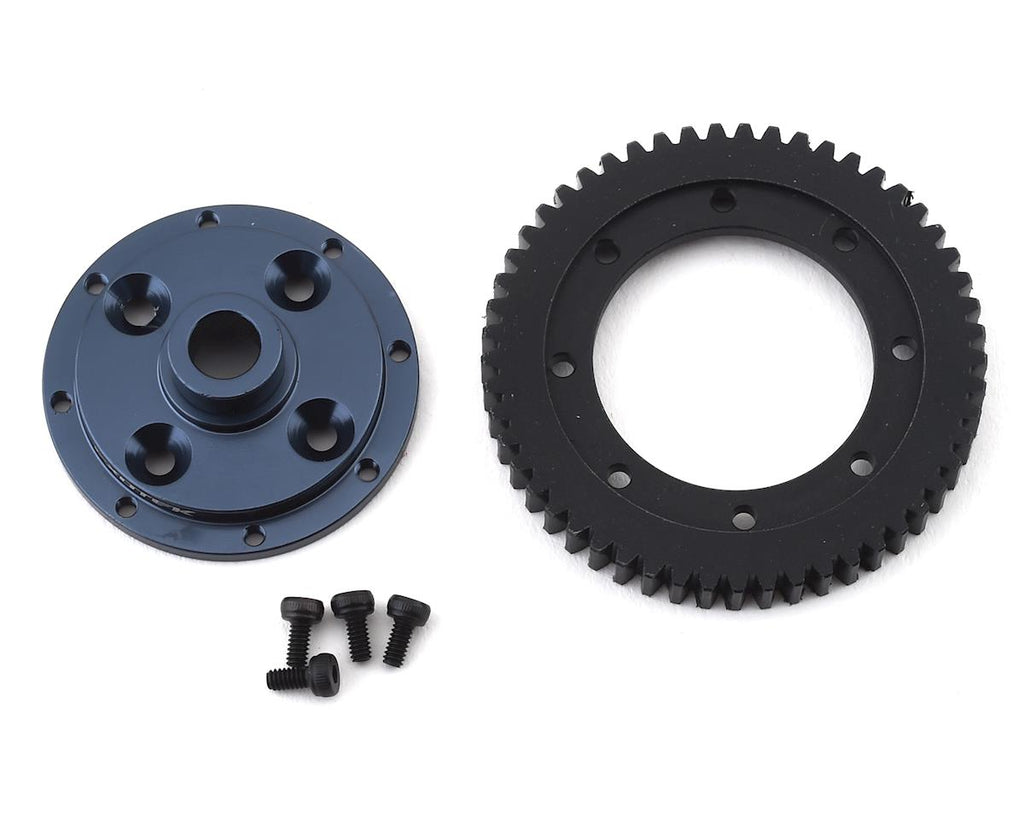 Exotek ET410 Machined 32P Spur Gear & Mounting Plate (53T)