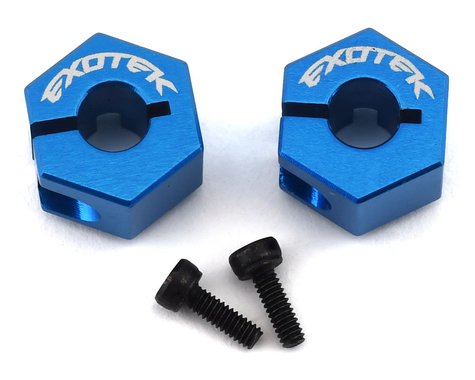 Exotek DR10 Aluminum Rear Clamping Hex (2)