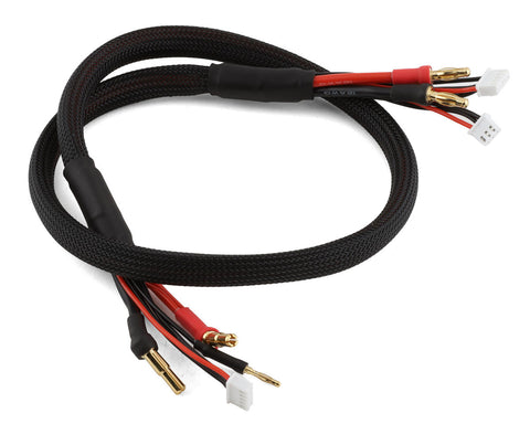 Gens Ace 2S/4S Charge Cable Lead w/4mm & 5mm Bullet Connector (Bullet Charge Connector)