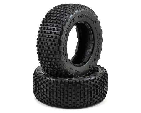 JConcepts Chasers 1/5 Scale Off-Road Truck Tires (2) (No Foam) (Yellow)