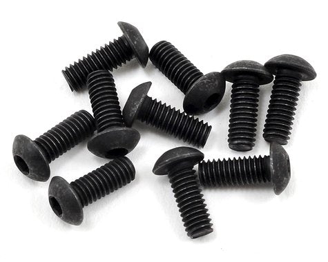 Mugen Seiki 4x10mm Button Head Hex Screw (10)