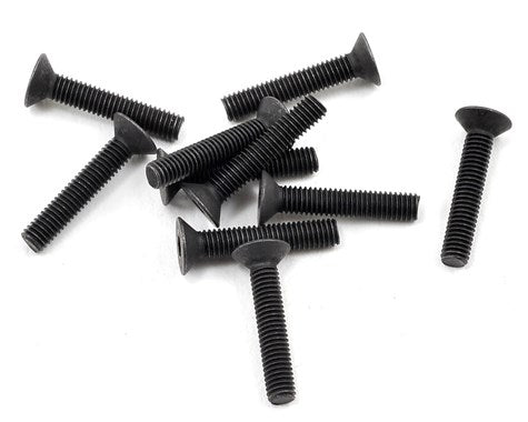 Mugen Seiki 3x16mm SJG Flat Head Hex Screw (10)