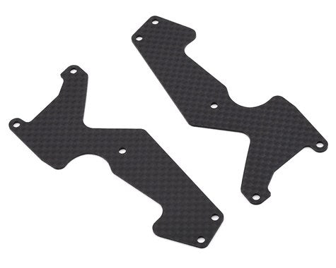 Mugen Seiki MBX8T/MBX8TE Graphite Front Lower Suspension Arm Plate (2)