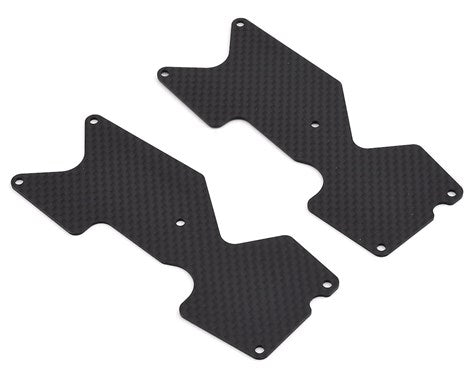 Mugen Seiki MBX8T/MBX8TE Graphite Rear Lower Suspension Arm Plate (2)