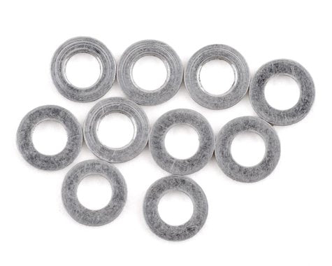 Mugen Seiki 2x4x0.5mm Aluminum Emulsion Damper Shock Washer (10)