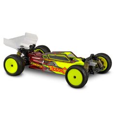 JConcepts Tekno EB410 "F2" 4WD Buggy Body w/6.5" Aero Wing (Clear)