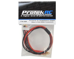 ProTek RC 2S Charge/Balance Adapter (4mm to 5mm Bullet Connectors)