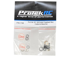 ProTek RC 1/8 Scale Flywheel Nut, Collet & Shim Kit
